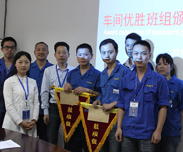 推行6SRQA月考評制度，奧瑪斯車間管理水平再上新臺階