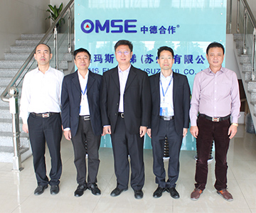 中國(guó)建科院分院領(lǐng)導(dǎo)訪問奧瑪斯