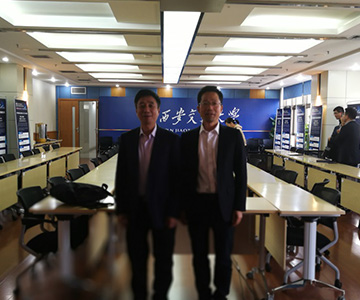 技聯(lián)西安交大 奧瑪斯高層在行動